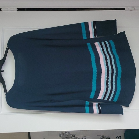 T by Talbot's lightweight striped sweater - Picture 9 of 11